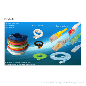 cat5e patch cord utp 24AWG 7/0.20 BC pass fluke test